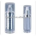 Oval acrylic cosmetic lotion bottle